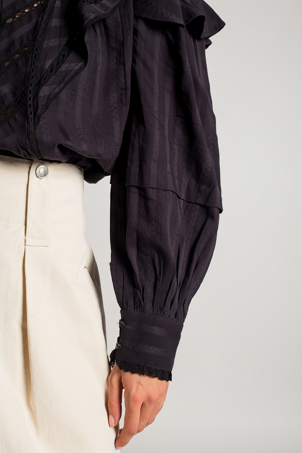 Isabel Marant Etoile RO0685FAC1J06E01BK 関税送料込 ISABEL MARANT ÉTOILE Miltonge Jacquard Sweater in